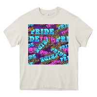 Cream pride tribe seamless pattern Heavy Core Tee - FaDigitalArtStudio