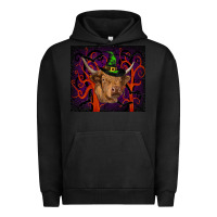Pigment Black halloween glitter highland cow tumbler Urban Hoodie - RanaPortraitStore