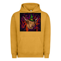 Pigment Peanut Butter halloween glitter highland cow tumbler Urban Hoodie - RanaPortraitStore