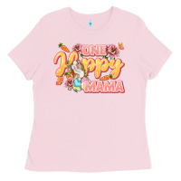 Bubblegum Pink One hoppy Mama Ladies Tee - LillyAllenDesigns