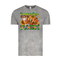 Cloud Rock Pumpkin Spice Junkie Vintage Tee - CowhideDigitalArt