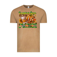 Vintage Camel Pumpkin Spice Junkie Vintage Tee - CowhideDigitalArt