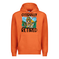 Carrot o' fishally retired Premium Hoodie - BarkalooDesign