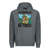 Rock o' fishally retired Premium Hoodie - BarkalooDesign
