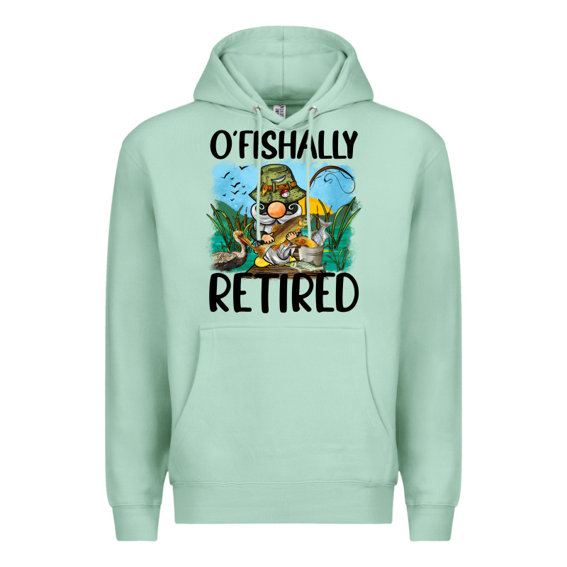 O' Fishally Retired Premium Hoodie by BarkalooDesign | Teevron