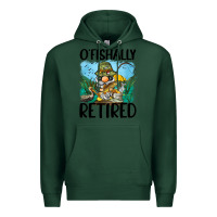 Sports Green o' fishally retired Premium Hoodie - BarkalooDesign