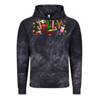 Cloud Black Christmas jolly nurse Vintage Hoodie - Artiststas