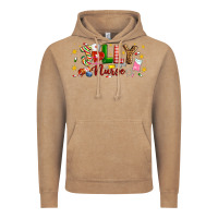 Vintage Coffee Christmas jolly nurse Vintage Hoodie - Artiststas