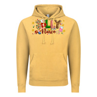 Vintage Mustard Christmas jolly nurse Vintage Hoodie - Artiststas