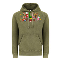 Vintage Olive Christmas jolly nurse Vintage Hoodie - Artiststas