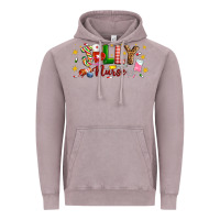 Vintage Zinc Christmas jolly nurse Vintage Hoodie - Artiststas