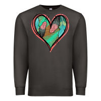 Smoke Feather Heart Premium Sweatshirt - Jasminsmagicworld