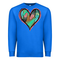 True Royal Feather Heart Premium Sweatshirt - Jasminsmagicworld