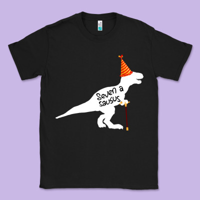 Seven A Saurus Classic Tee Designed By Bettercallsaul