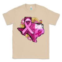Mushroom Texas Cancer Awareness map Classic Tee - FaDigitalArtStudio