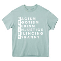 Arona resist   political resistance Heavy Core Tee - baoMotion