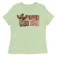 Matcha Stuck on You Ladies Tee - CowhideDigitalArt