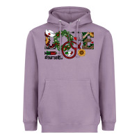 Lavender christmas love nurselife Heavyweight Hoodie - RanaPortraitStore