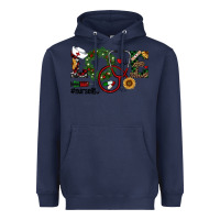 Navy christmas love nurselife Heavyweight Hoodie - RanaPortraitStore