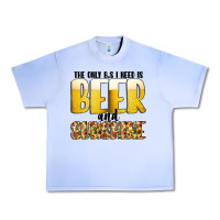 Grape Ice The Only c B s I NeedIs Beer And Sunshine Urban Heavy Tee - CowhideDigitalArt