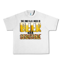 Lunar Rock The Only c B s I NeedIs Beer And Sunshine Urban Heavy Tee - CowhideDigitalArt