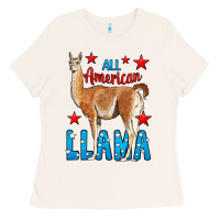 Bone All American Lama Ladies Tee - LillyAllenDesigns
