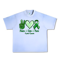 Grape Ice Peace Love Cure Liver Cancer Urban Heavy Tee - Jasminsmagicworld