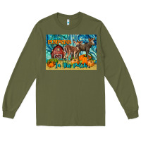 Army Green Cutest Pumpkins In The Patch Long Sleeve Tee - LillyAllenDesigns