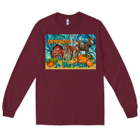 Burgundy Cutest Pumpkins In The Patch Long Sleeve Tee - LillyAllenDesigns