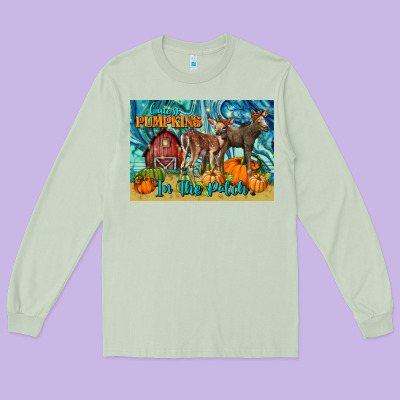 Cutest Pumpkins In The Patch Long Sleeve Tee Designed By Lillyallendesigns