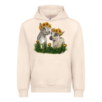 Sandshell baby goats Urban Hoodie - RanaPortraitStore