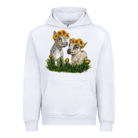 White baby goats Urban Hoodie - RanaPortraitStore