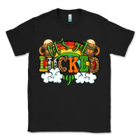Black Let's get lucked up St. Patrick's Day Classic Tee - OliviaCreatesArt