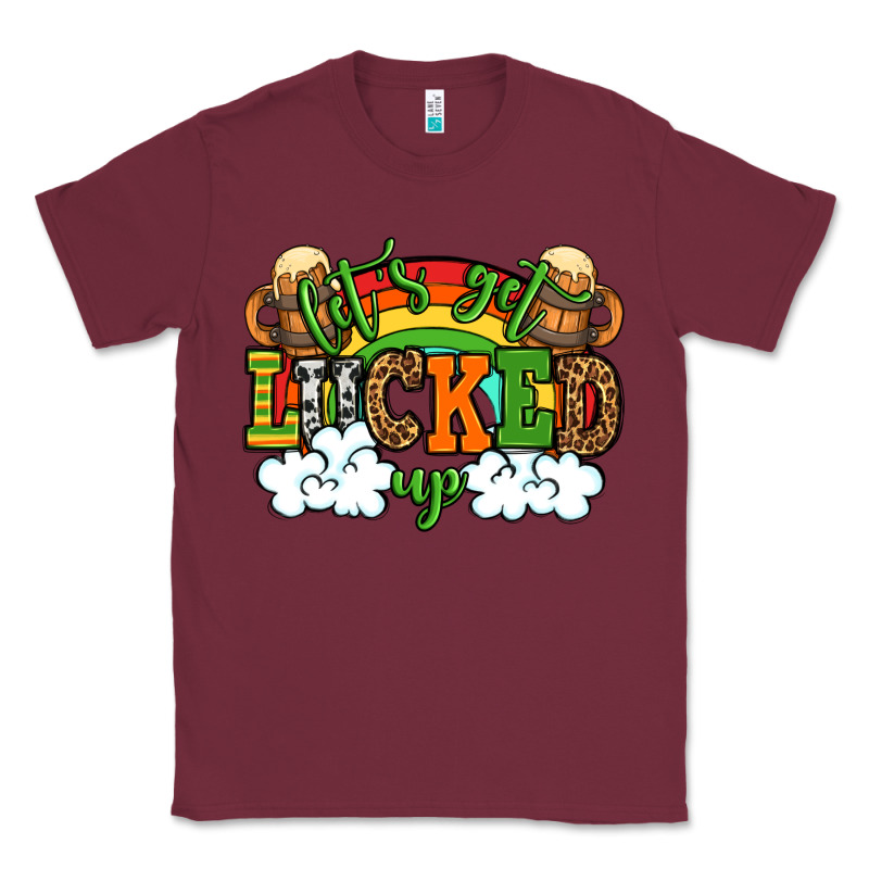 Let's Get Lucked Up St. Patrick's Day Classic Tee by OliviaCreatesArt | Teevron