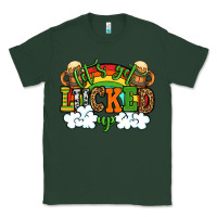 Sports Green Let's get lucked up St. Patrick's Day Classic Tee - OliviaCreatesArt