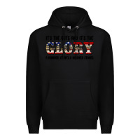 Black veteran glory Premium Hoodie - BarkalooDesign