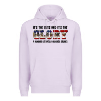 Lilac veteran glory Premium Hoodie - BarkalooDesign