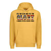 Mustard veteran glory Premium Hoodie - BarkalooDesign