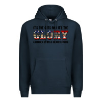 Navy veteran glory Premium Hoodie - BarkalooDesign