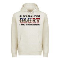 Oatmeal Heather veteran glory Premium Hoodie - BarkalooDesign