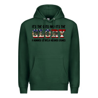 Sports Green veteran glory Premium Hoodie - BarkalooDesign