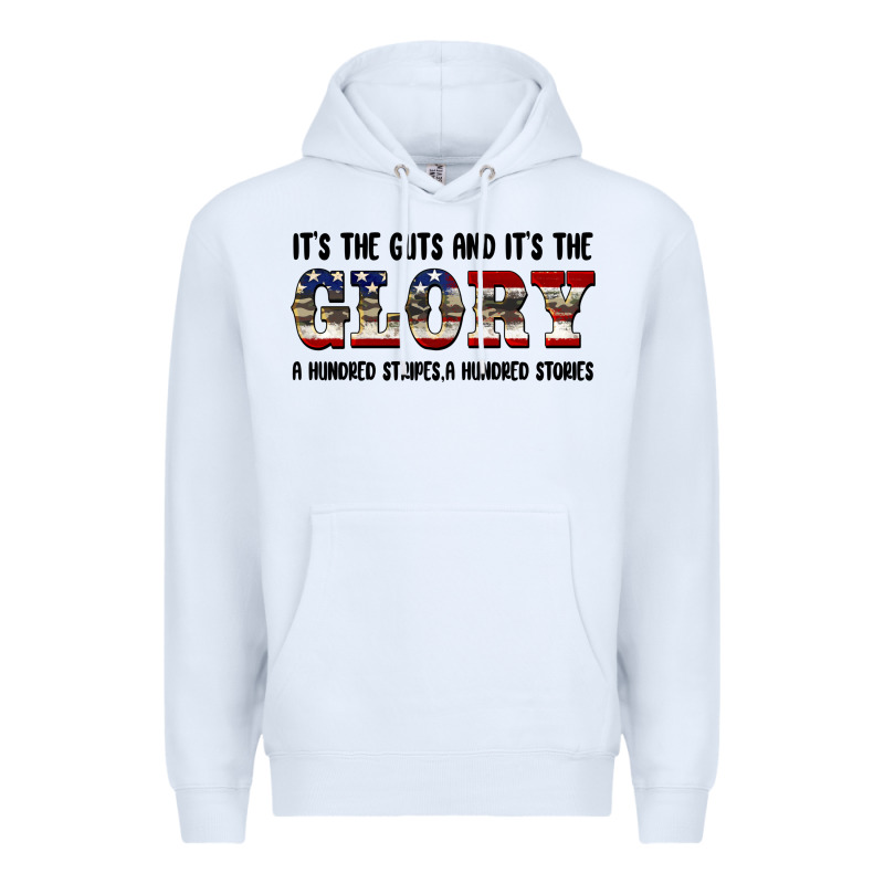 Veteran Glory Premium Hoodie by BarkalooDesign | Teevron