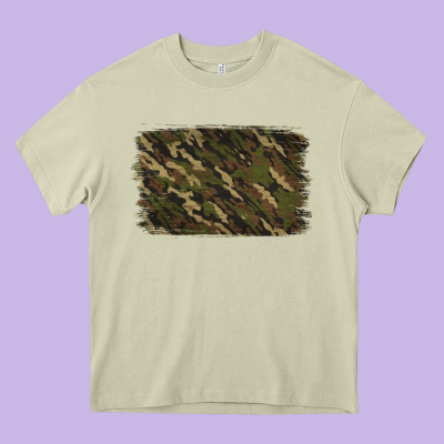 Camouflage Background Heavy Core Tee Designed By Jasminsmagicworld