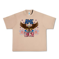 Burro America eagle Urban Heavy Tee - CowhideDigitalArt