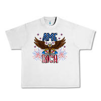 Lunar Rock America eagle Urban Heavy Tee - CowhideDigitalArt
