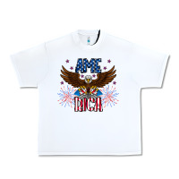 White America eagle Urban Heavy Tee - CowhideDigitalArt