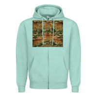 Seafoam camo leopard and glitter tumbler Zipper Hoodie - Jasminsmagicworld
