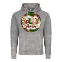 Cloud Rock Christmas Jolly Nurse Vintage Hoodie - Artiststas