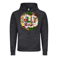 Vintage Black Christmas Jolly Nurse Vintage Hoodie - Artiststas