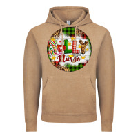 Vintage Coffee Christmas Jolly Nurse Vintage Hoodie - Artiststas
